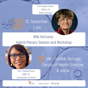 RNA biomanufacturing workshop at UBI